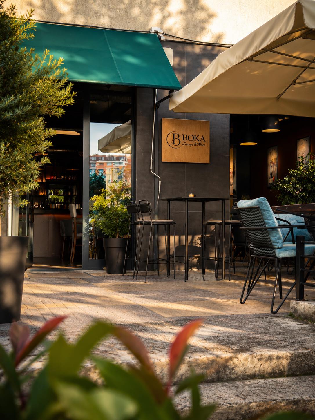 Hyrja e Boka Lounge në Prishtinë